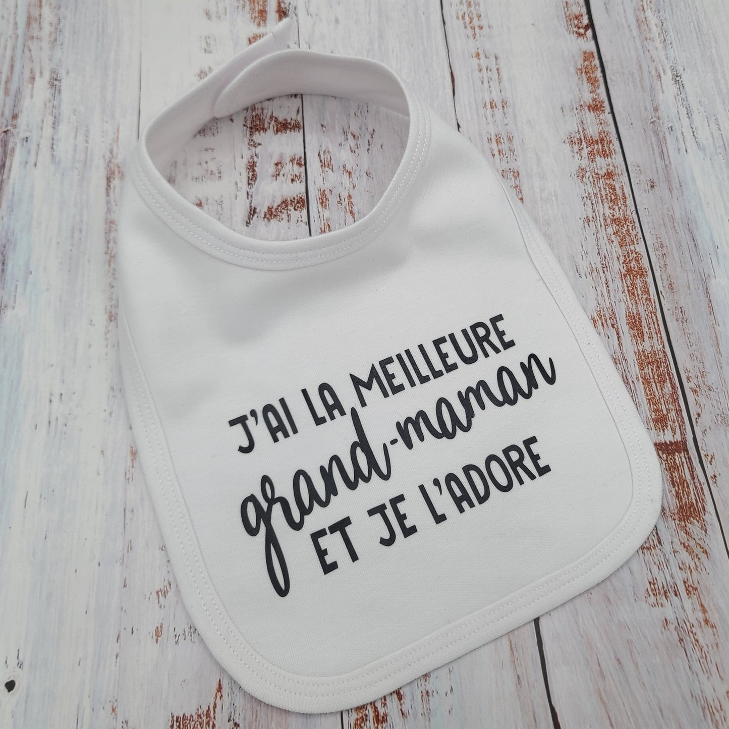Bavoir pour bébé - Meilleure grand-maman