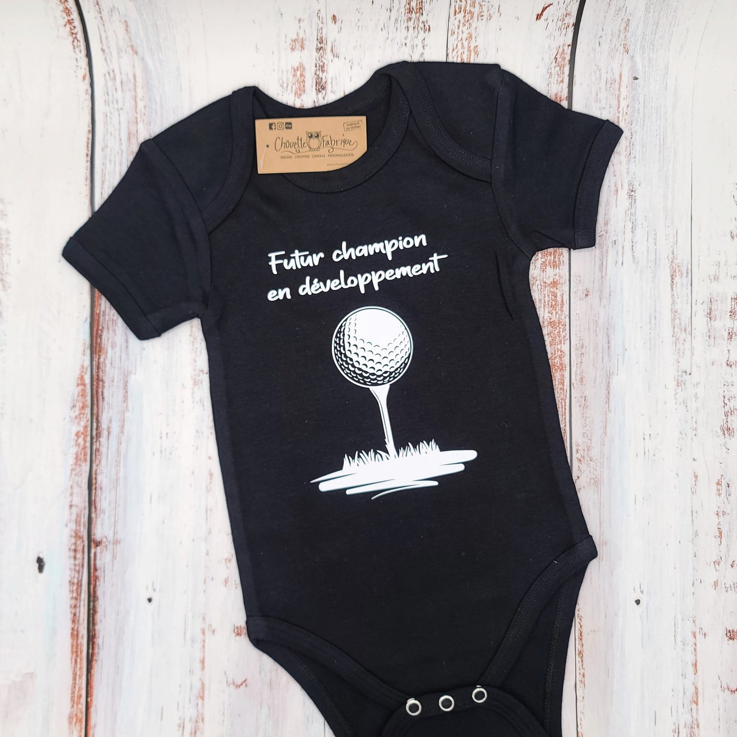 Cache-couche pour bébé - GOLF - Futur champion en développement