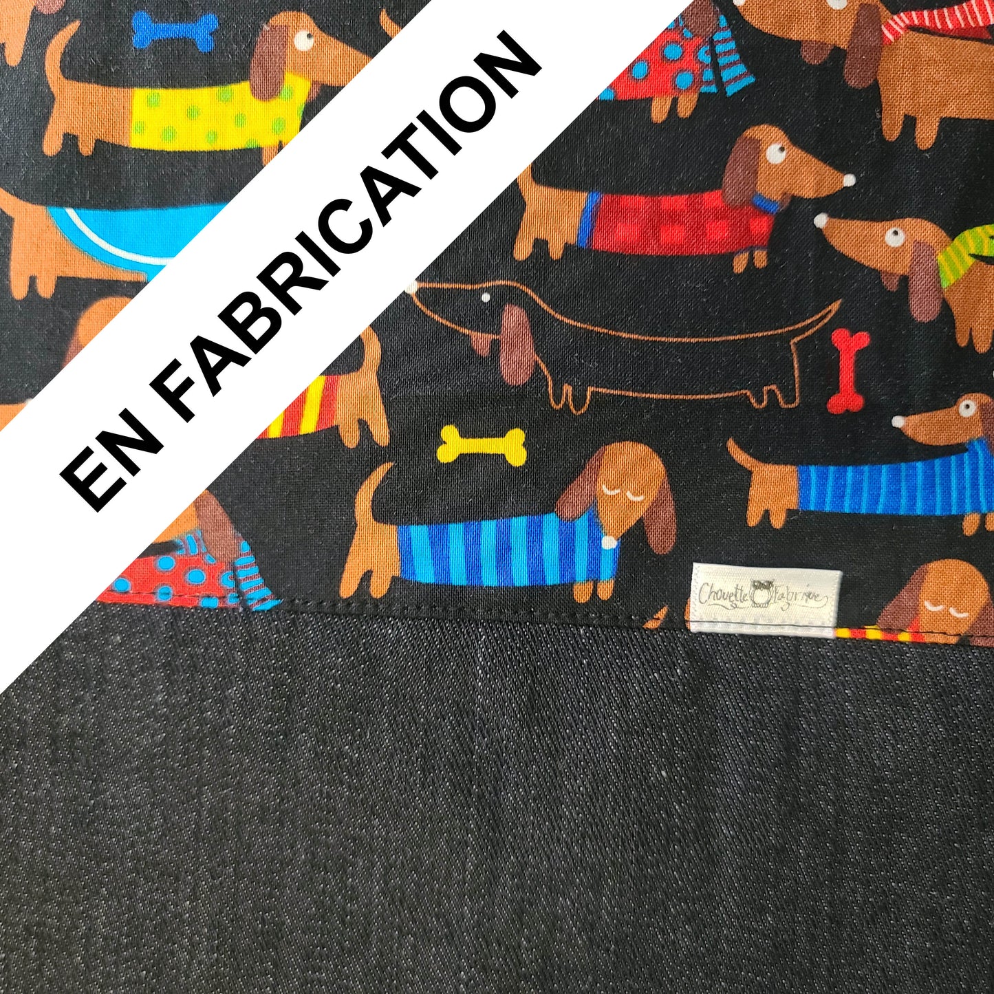 Trousse de voyage - Sac à cosmétiques/maquillage - Étui à crayons - Chiens Teckel