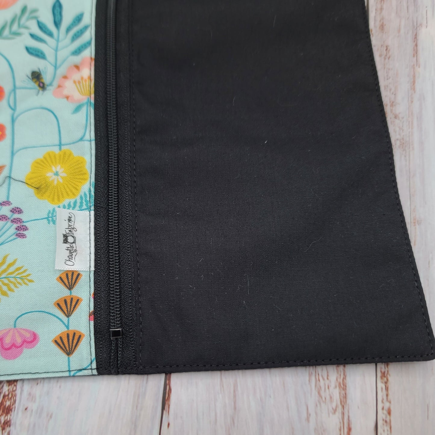 Napperon personnalisé (Couleur d'impression au choix) - Fleurs - Fleurs sur tiges & Abeilles
