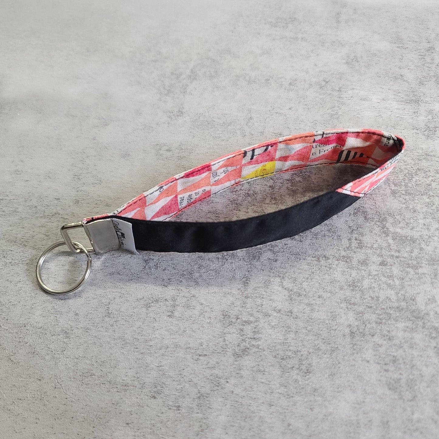 Porte-clé - PERSONNALISÉ - Dragonne - Poignet - Journal Corail