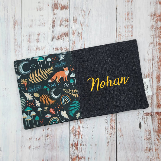 Protège-carnet de santé - Vaccination - Personnalisé - Animaux - Renards & Forêts