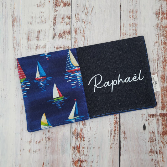 Protège-carnet de santé - Vaccination - Personnalisé - Véhicules - Voiliers