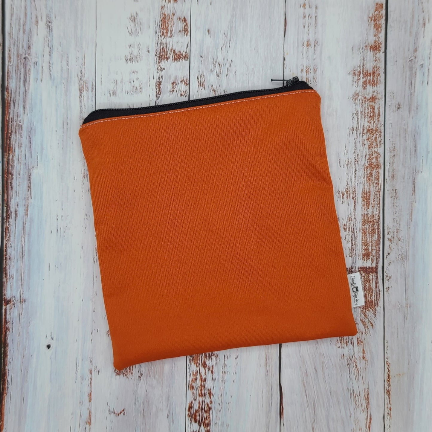 Sac réutilisable pour collation ou sandwich – Orange brûlé