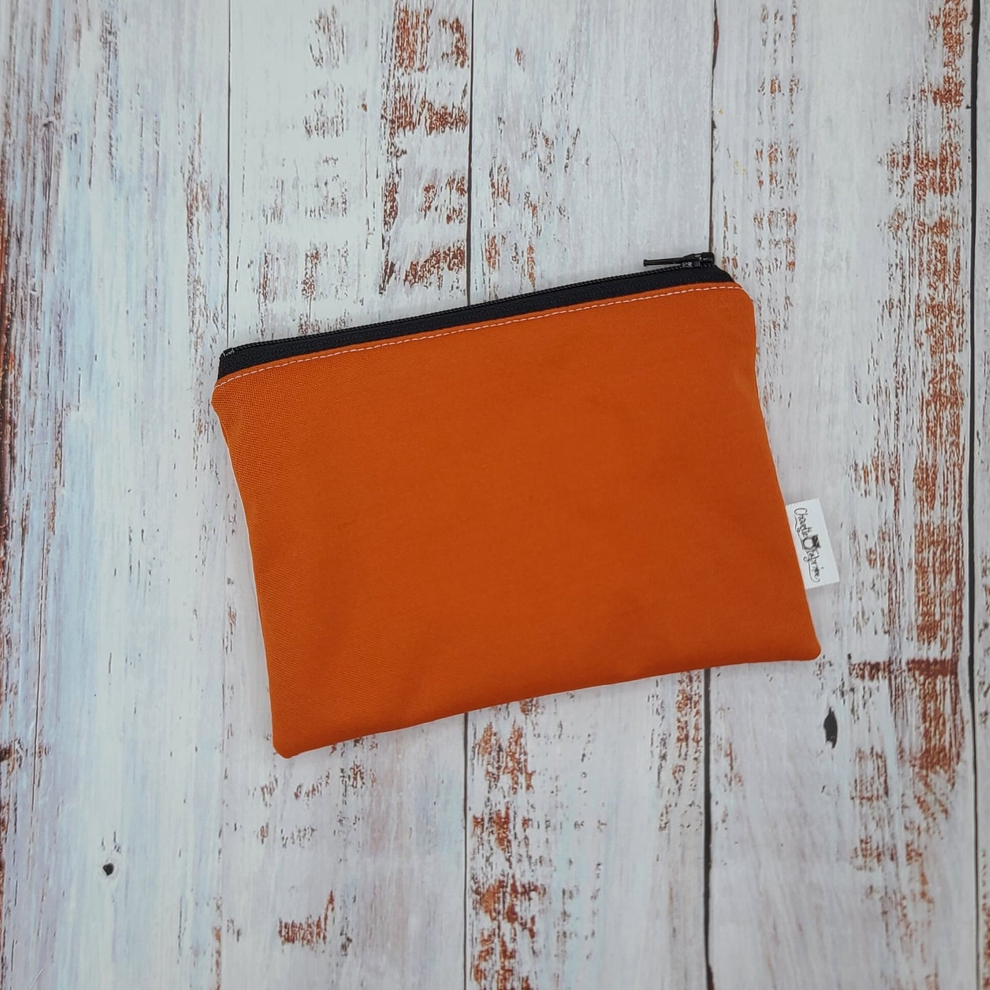 Sac réutilisable pour collation ou sandwich – Orange brûlé