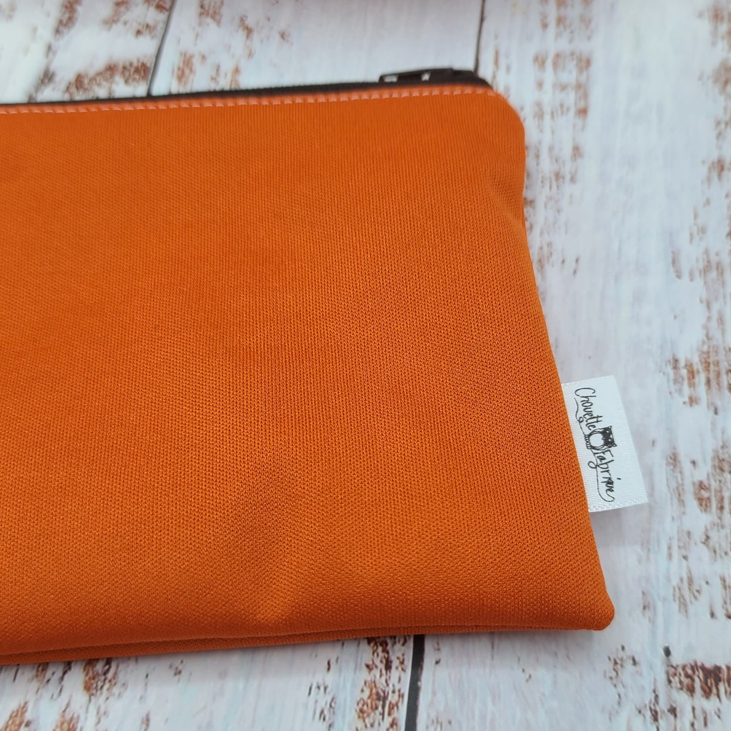 Sac réutilisable pour collation ou sandwich – Orange brûlé