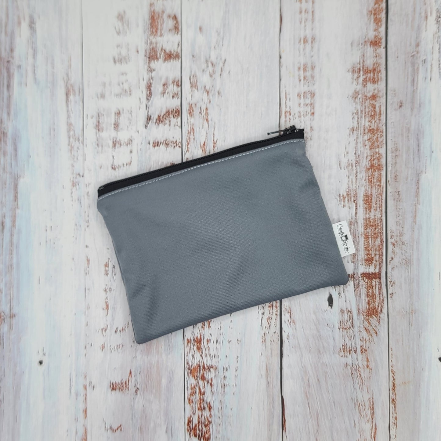 Sac réutilisable pour collation ou sandwich – Gris moyen