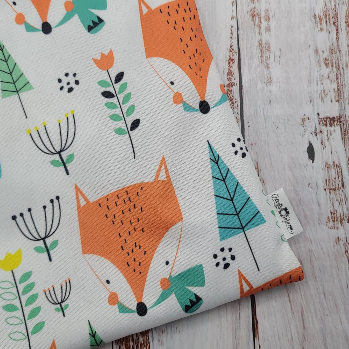 Sac réutilisable pour collation ou sandwich – Animaux - Renards & Arbres