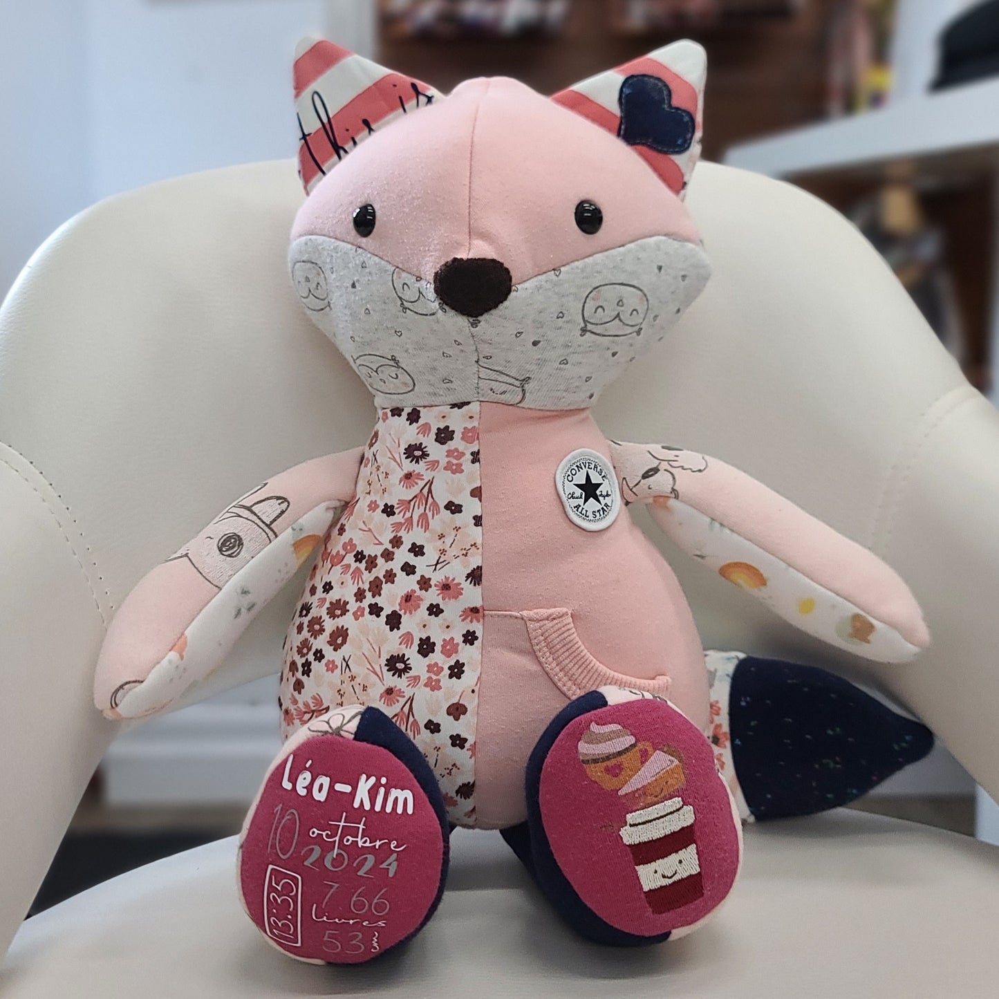 Peluche - Toutou - Renard - Souvenirs/Mémoires