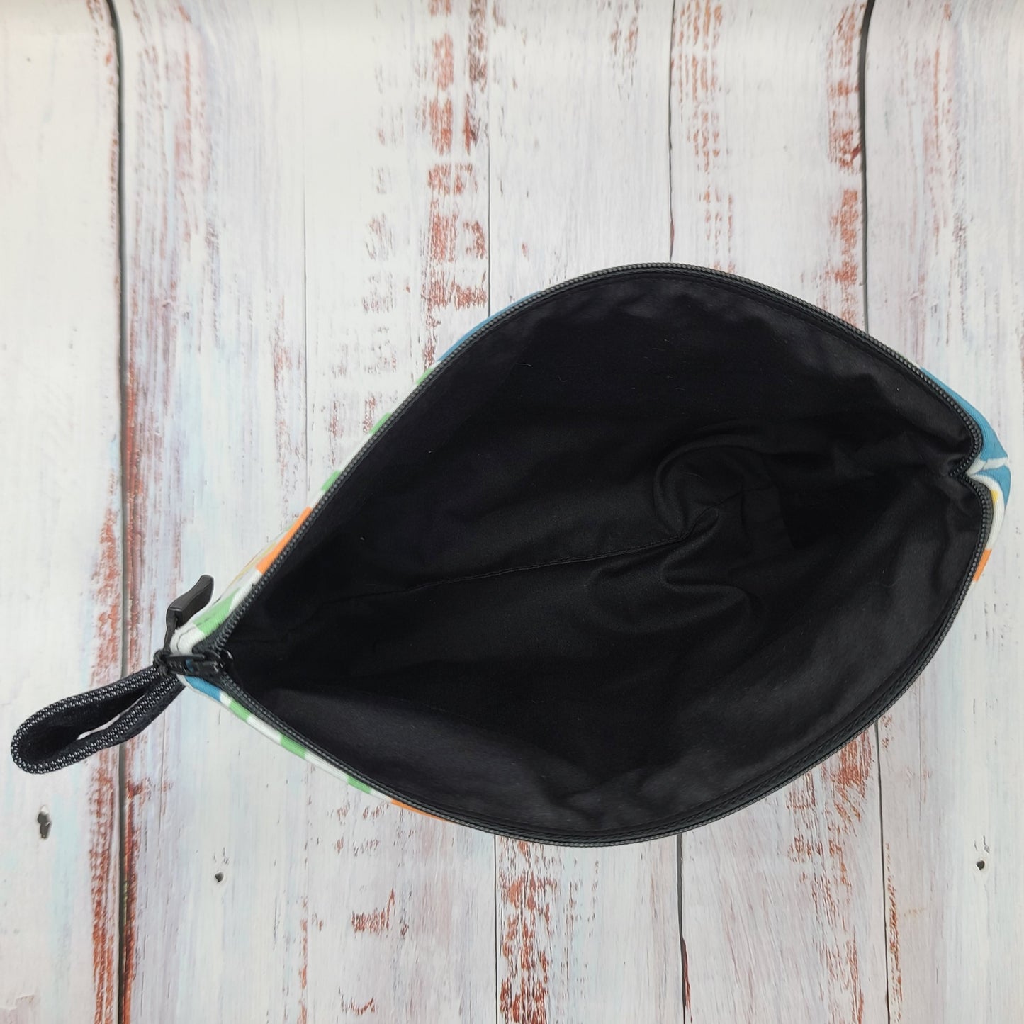 Trousse de voyage - Sac à cosmétiques/maquillage - Étui à crayons - Formes géométriques multi couleurs