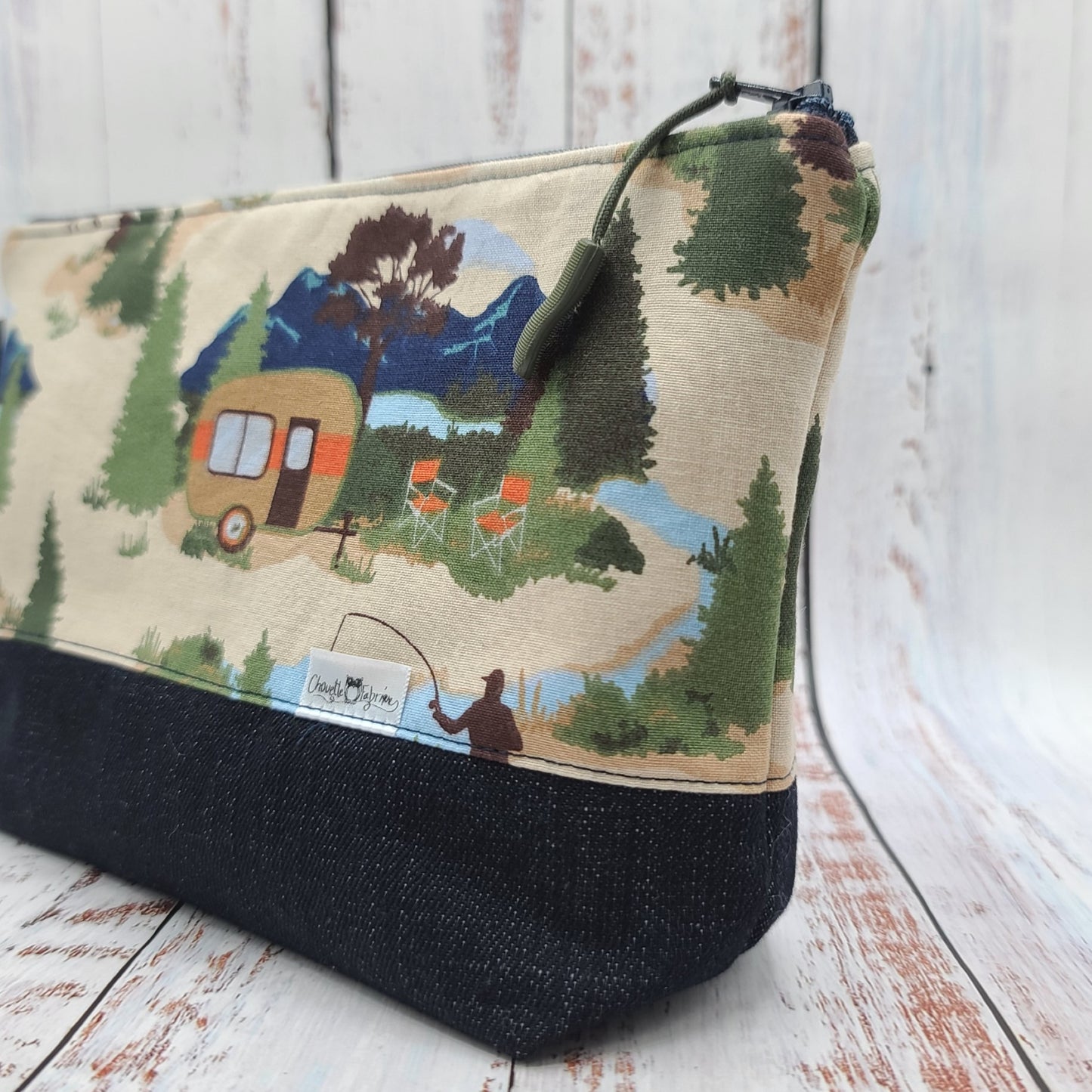 Trousse de voyage - Sac à cosmétiques/maquillage - Étui à crayons - Camping & Pêche en nature