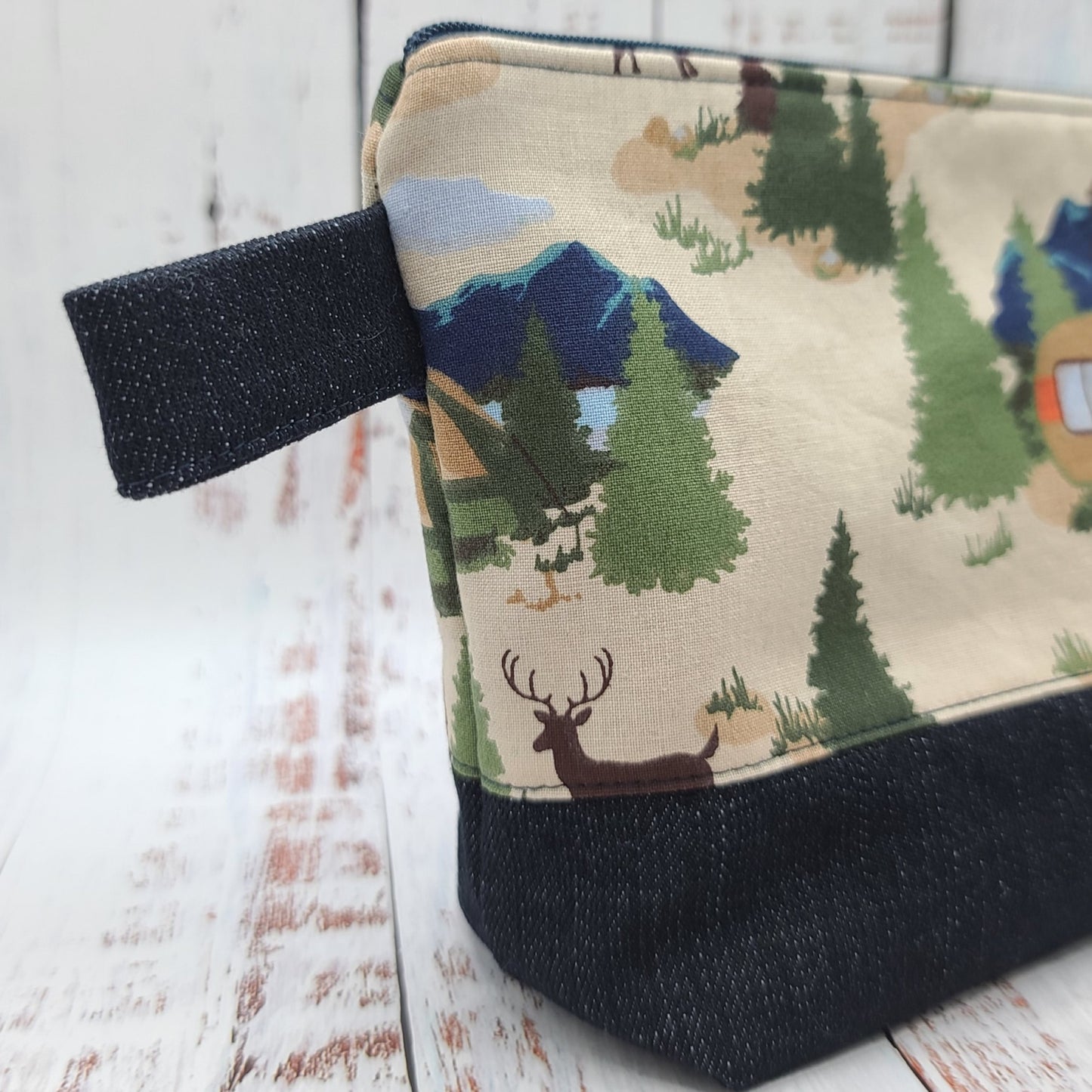 Trousse de voyage - Sac à cosmétiques/maquillage - Étui à crayons - Camping & Pêche en nature