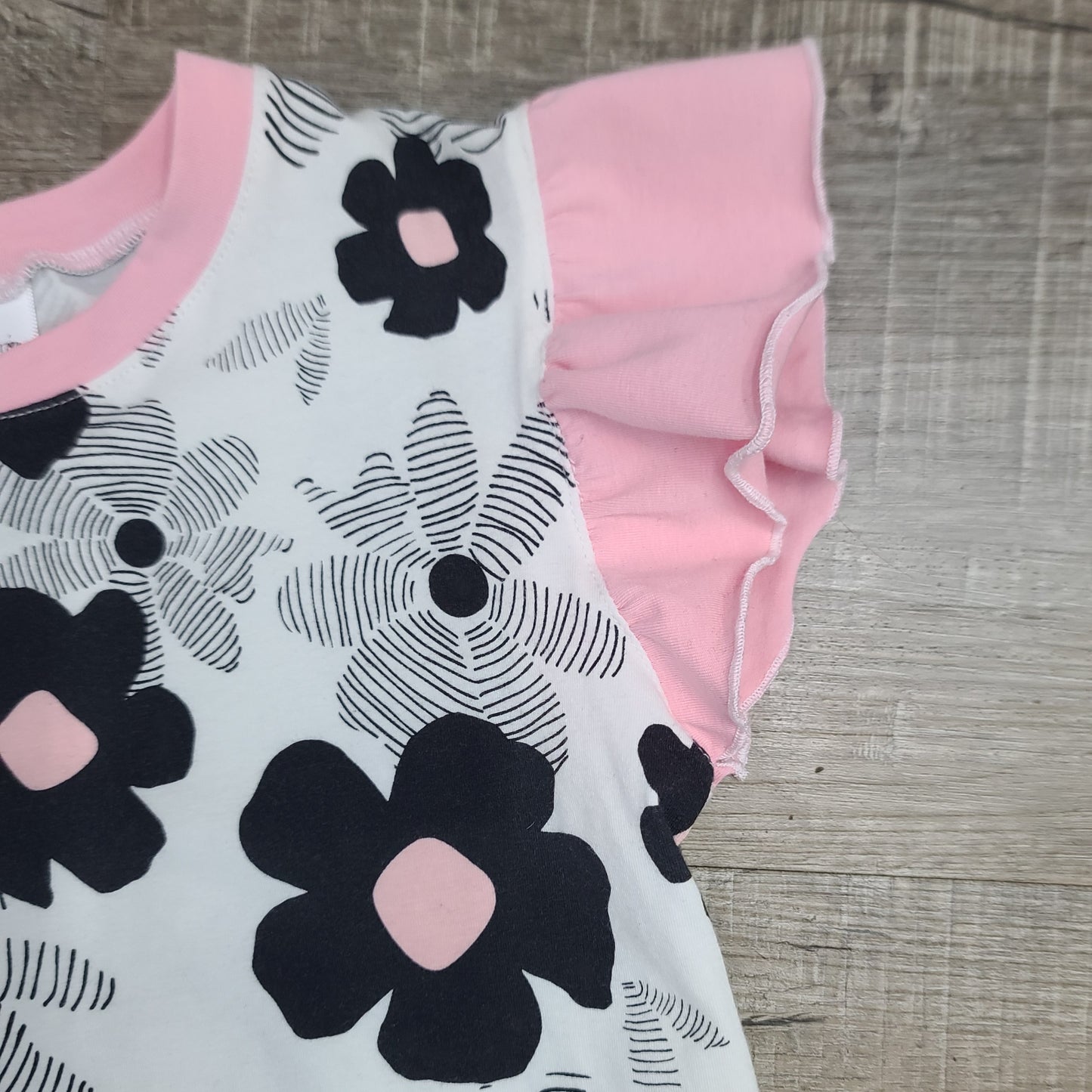 T-shirt "Manches à volants" - ENFANT - Grandeur 3-4 ans - BLOOMS
