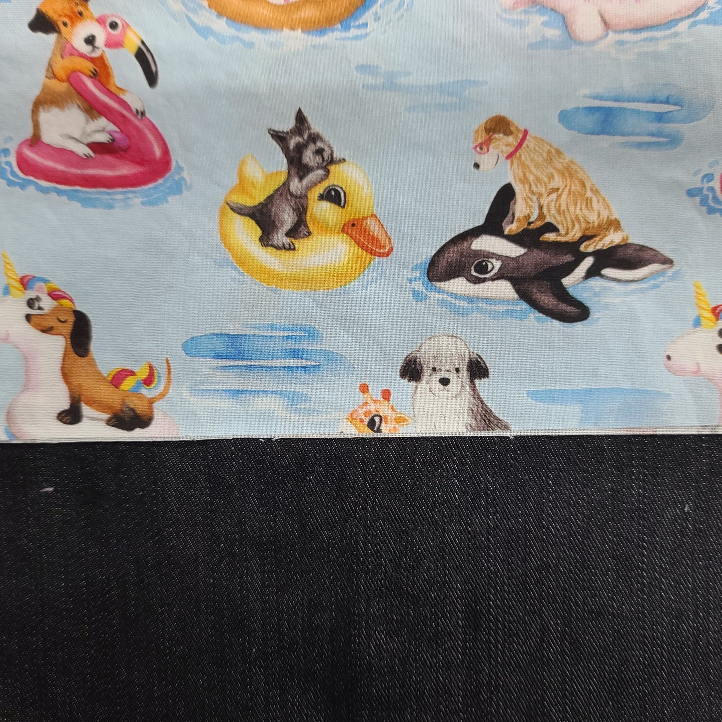 Trousse de voyage - Sac à cosmétiques/maquillage - Étui à crayons - Animaux - Chiens piscine