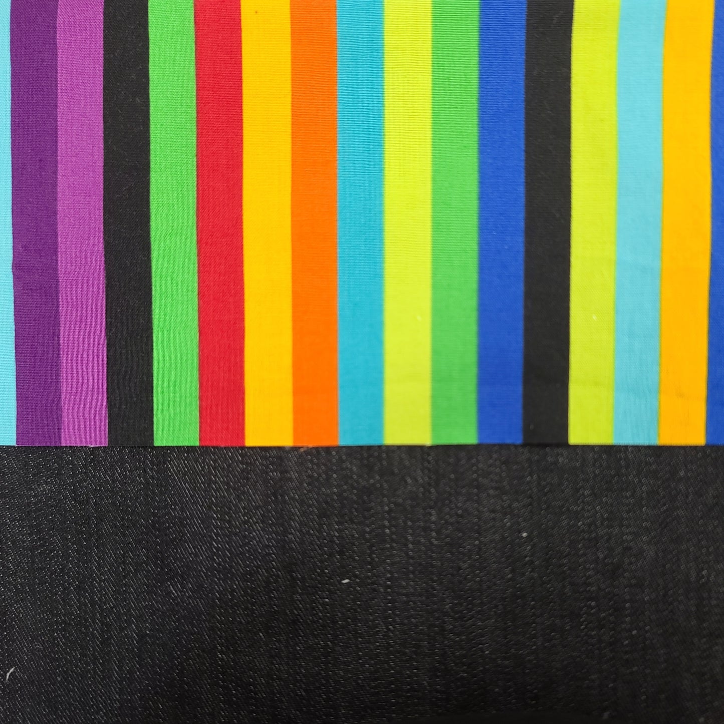 Trousse de voyage - Sac à cosmétiques/maquillage - Étui à crayons - Lignes multicouleurs