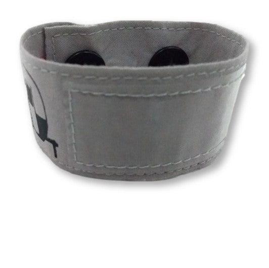 Bracelet P'tit Campeur - ID - Identification - Nom et Téléphone - Enfants - Contact en cas d'urgence - "Pochette pour le numéro de terrain de camping"