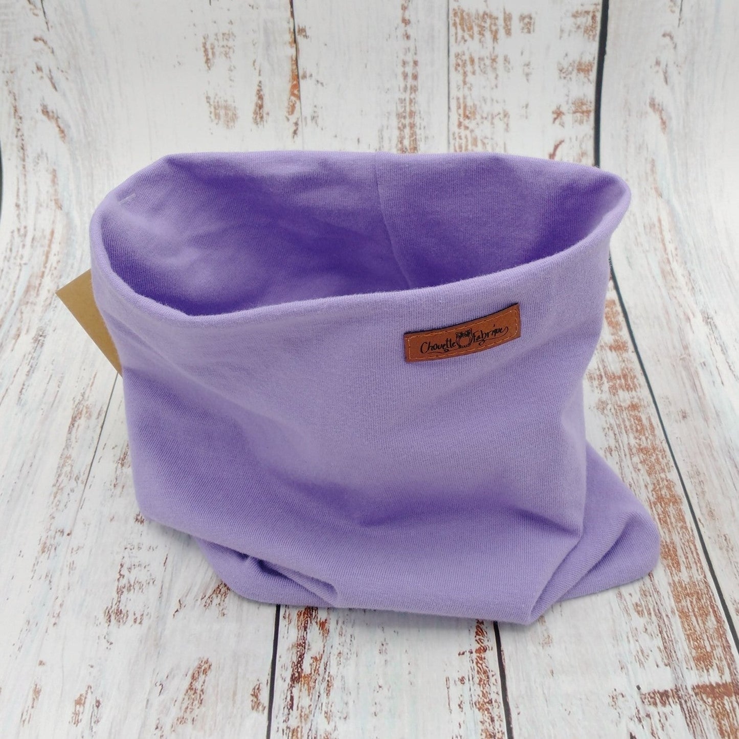 Cache-Cou (JERSEY) Printemps/Automne – Lilas