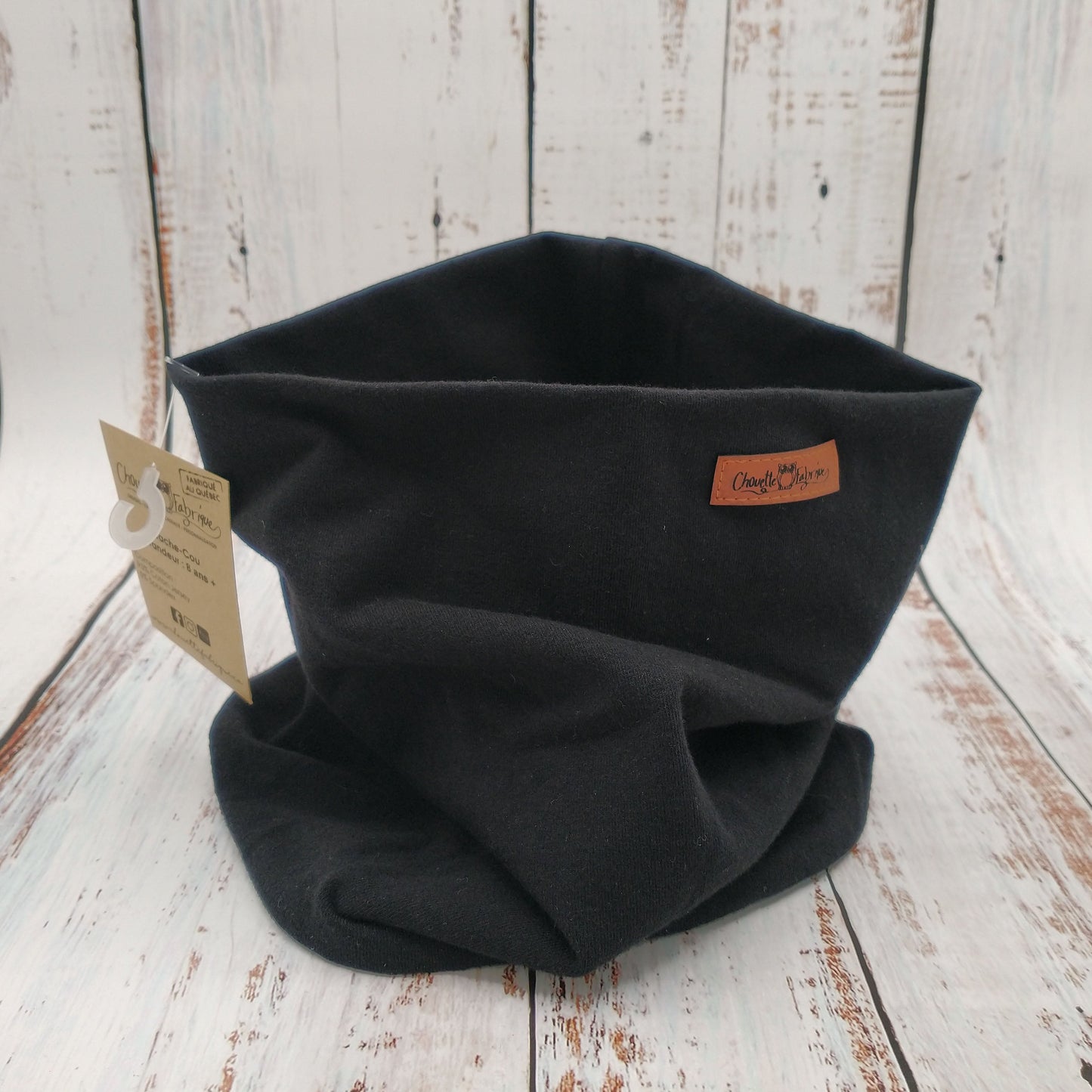 ENFANT - Cache-Cou (POLAR) Hiver – Noir
