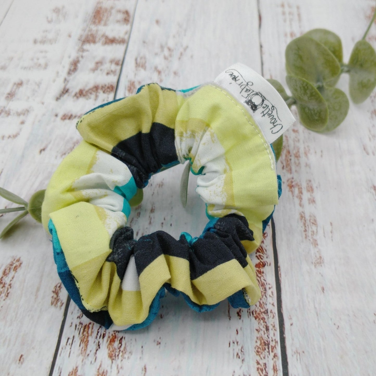 Chouchou - Béton - Couleurs mélangées - Marine Teal Jaune Noir Fuchsia