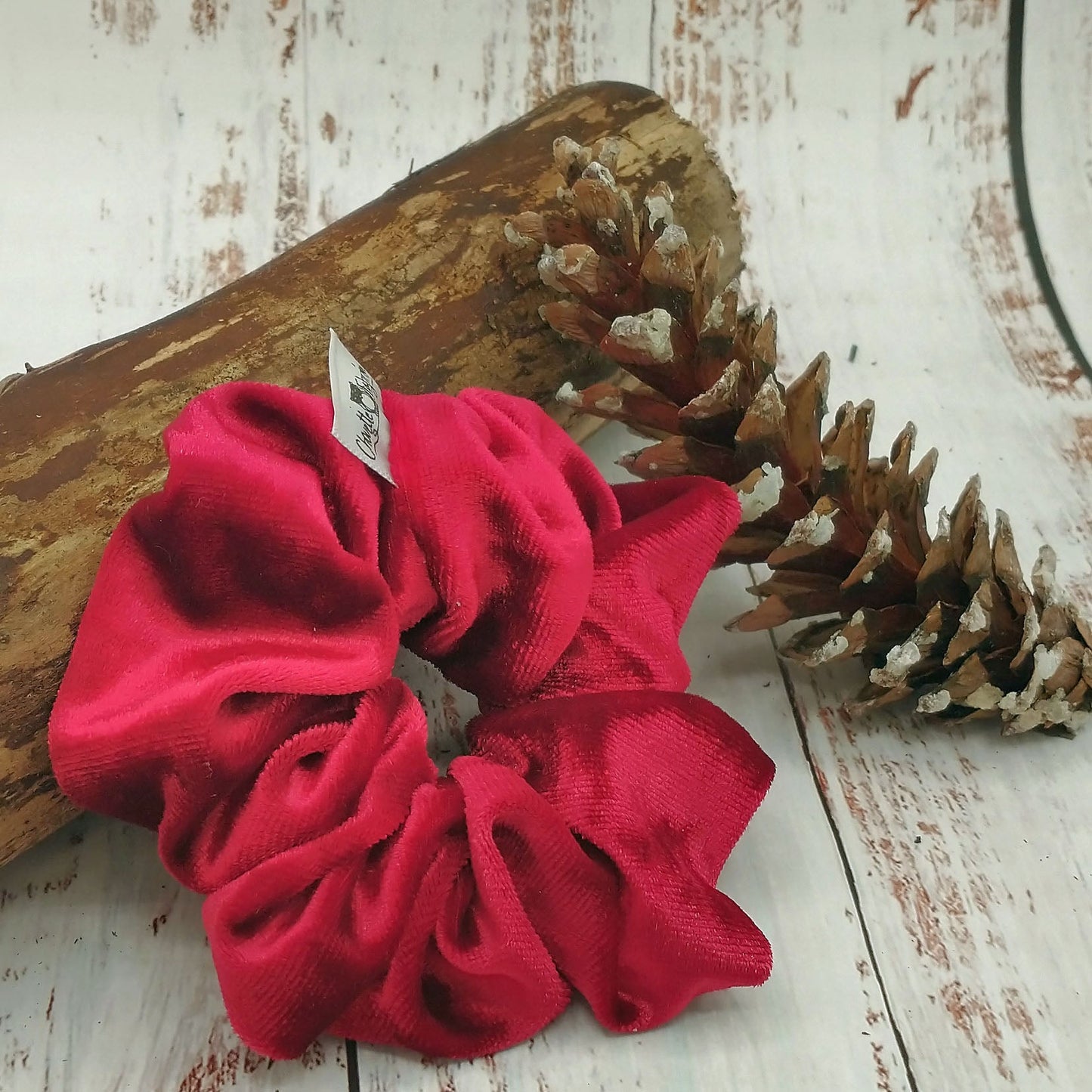 Gros Chouchou - Velours - Rouge