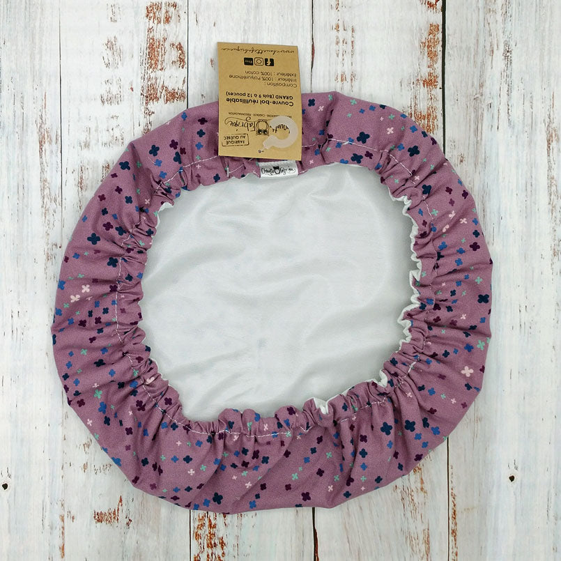 Couvre-Bols (housse) Réutilisables - Collection Lilas