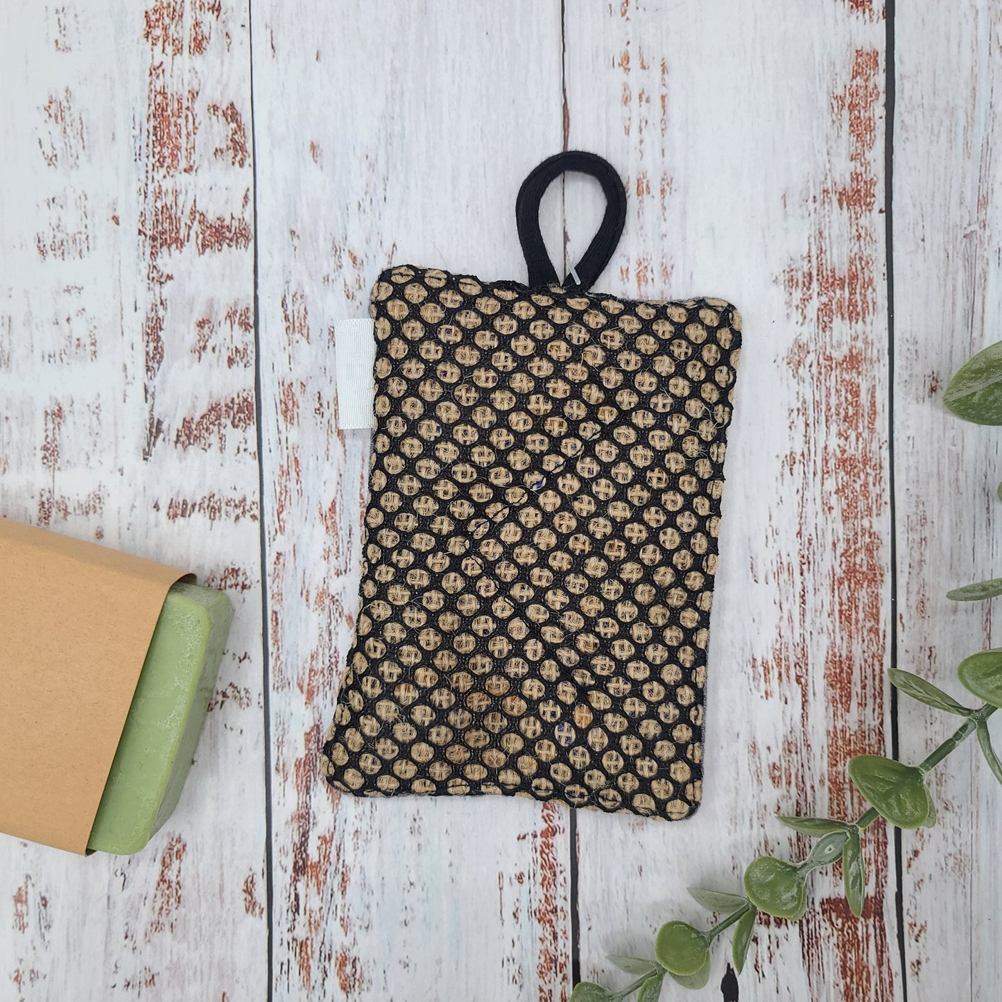 Éponge Réutilisable, Lavable et Compostable – Noire
