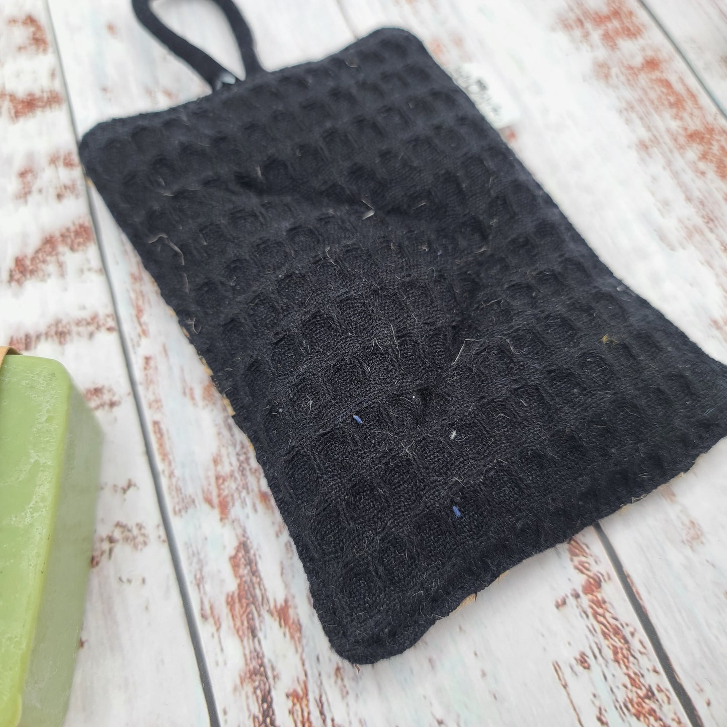 Éponge Réutilisable, Lavable et Compostable – Noire