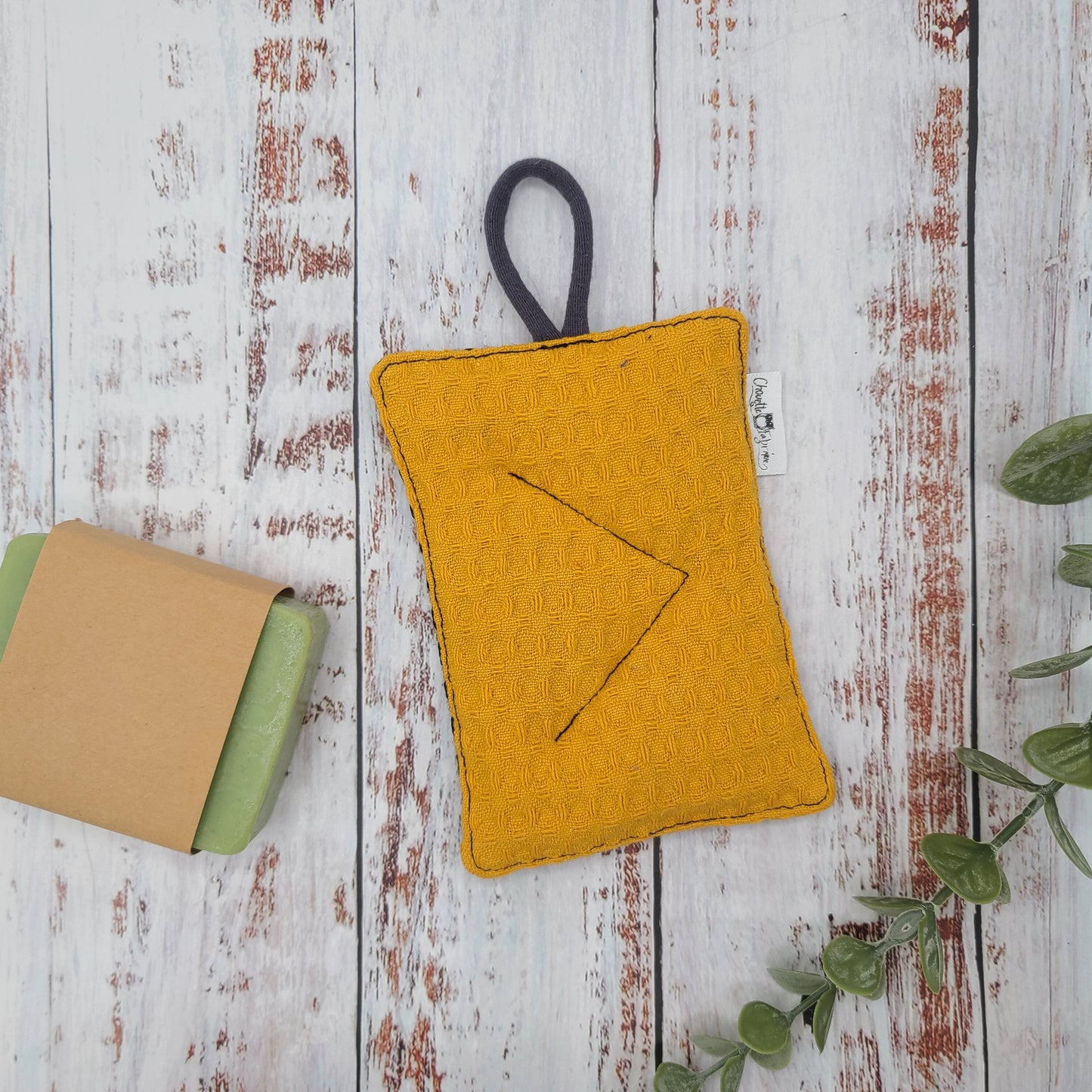 Éponge Réutilisable, Lavable et Compostable – Jaune