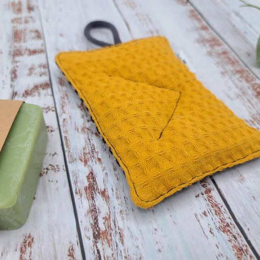 Éponge Réutilisable, Lavable et Compostable – Jaune