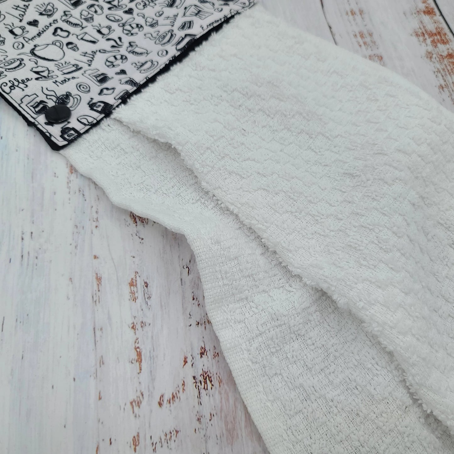 Essuie-mains - Serviette à mains - Cuisine/VR(Camping) - Serviette blanche - Café Latte