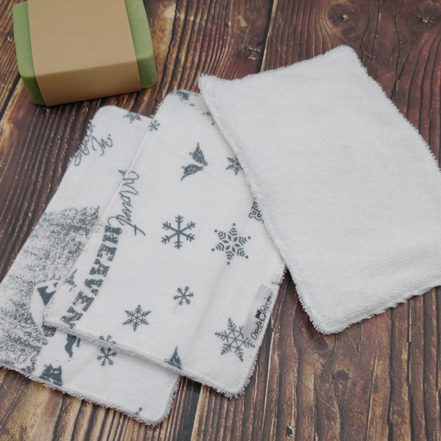 Lingettes démaquillantes - 3/Paquet - Chevreuils/Flocons