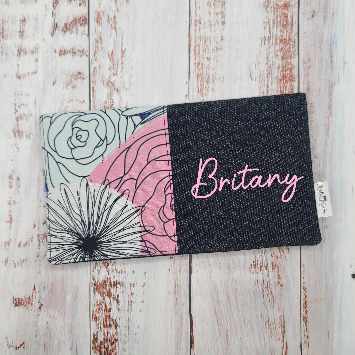 Protège-carnet de santé - Vaccination - Personnalisé - Fleurs - Blooms Aquarelle