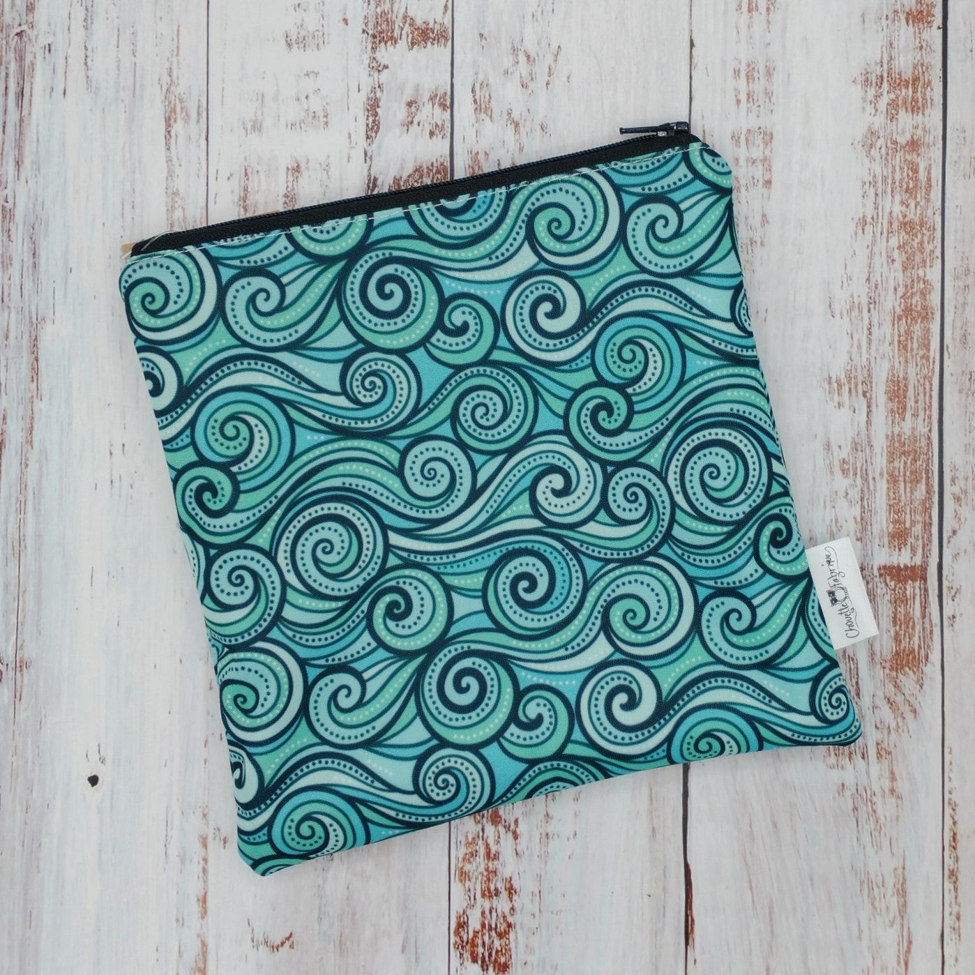 Sac réutilisable pour collation ou sandwich – Vagues