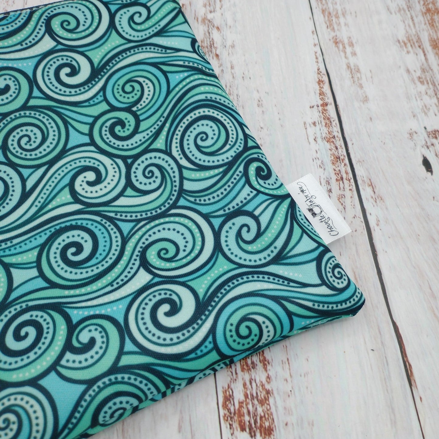 Sac réutilisable pour collation ou sandwich – Vagues