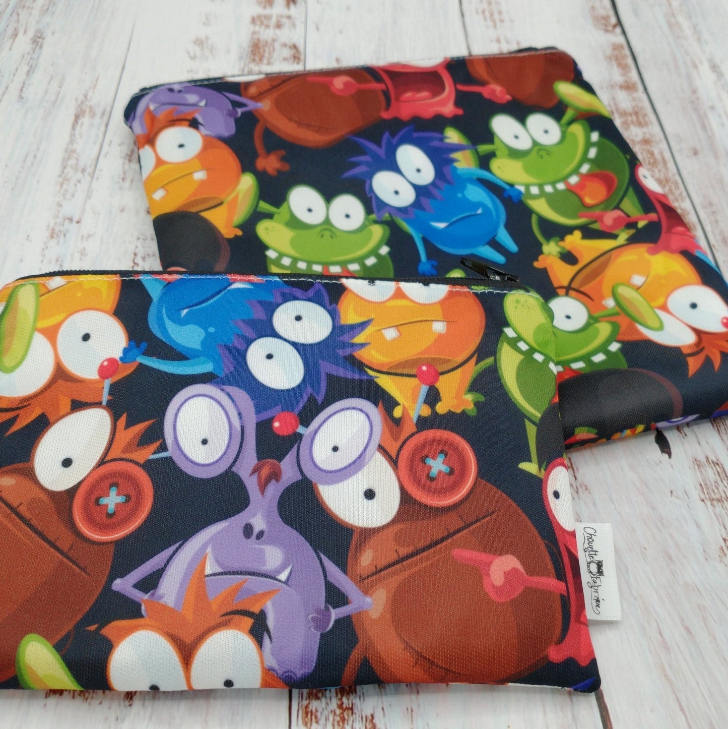 Sac réutilisable pour collation ou sandwich – Créatures Drôles