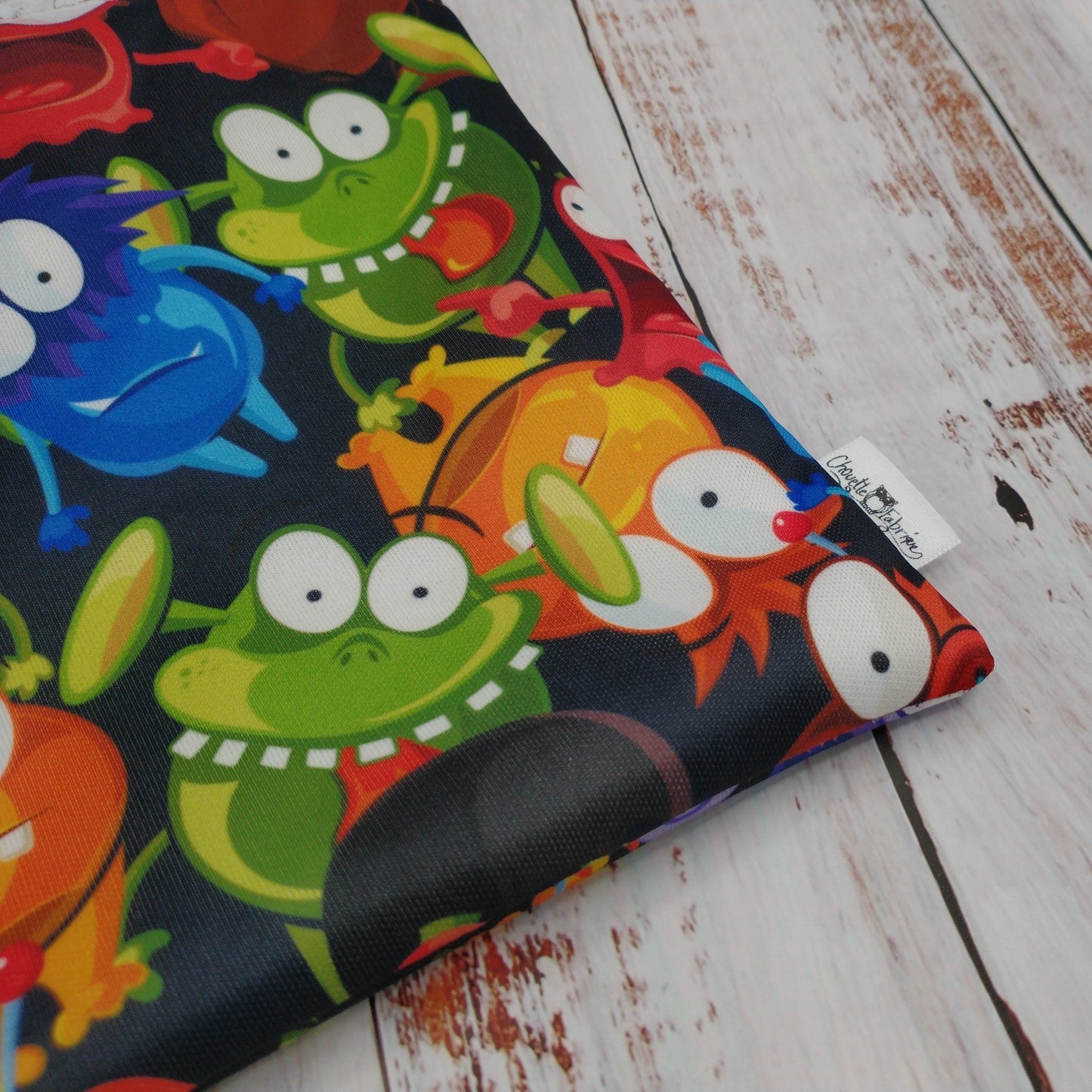 Sac réutilisable pour collation ou sandwich – Créatures Drôles