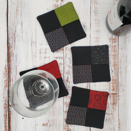 Sous-verres - Marques places "Pareils pas pareils" - 4 pièces - LOT E