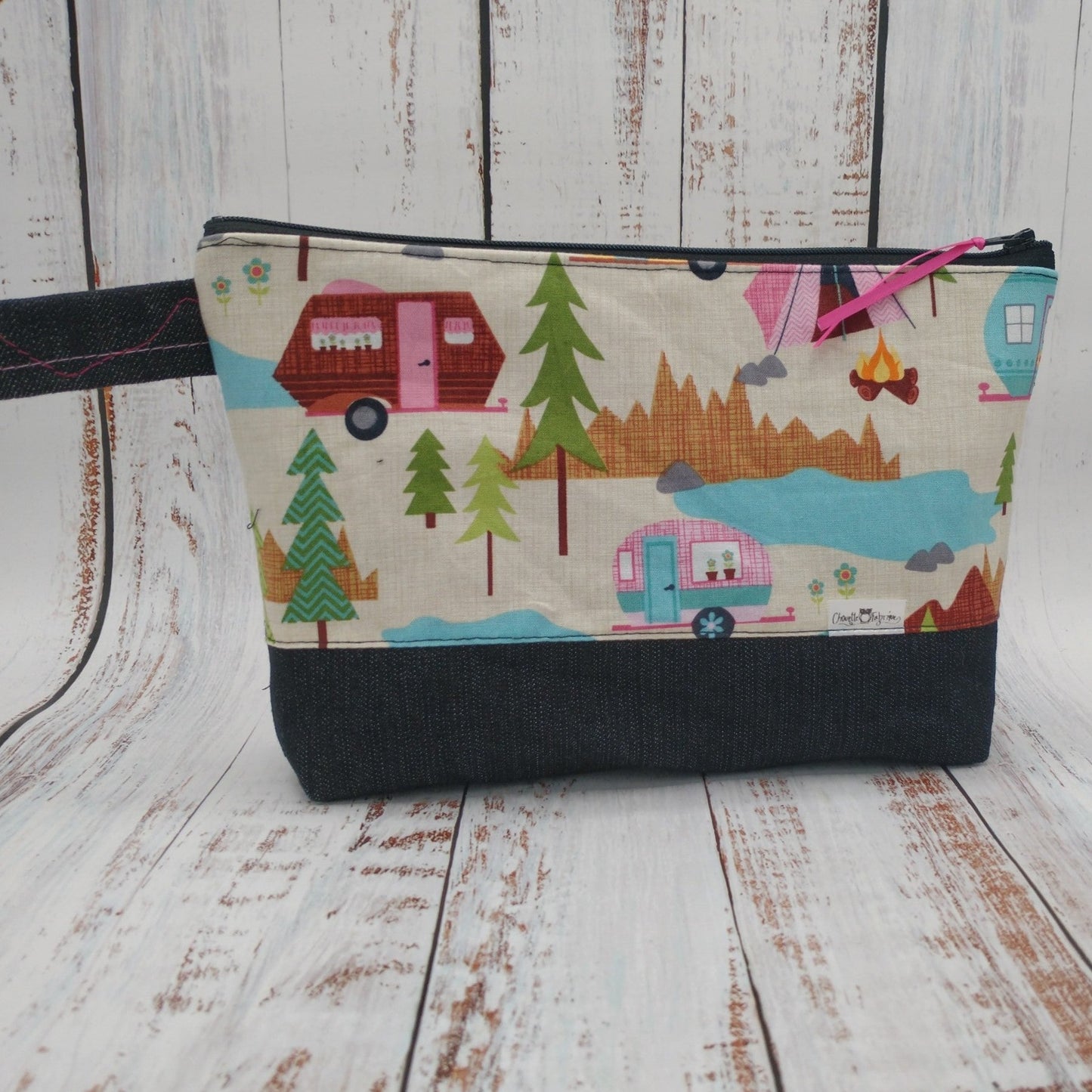 Trousse de voyage - Sac à cosmétiques/maquillage - Étui à crayons - Camping - Tentes et Roulottes