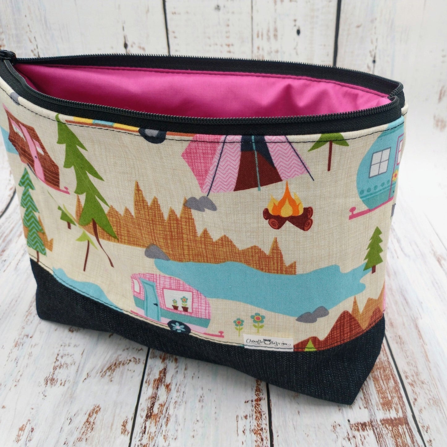 Trousse de voyage - Sac à cosmétiques/maquillage - Étui à crayons - Camping - Tentes et Roulottes