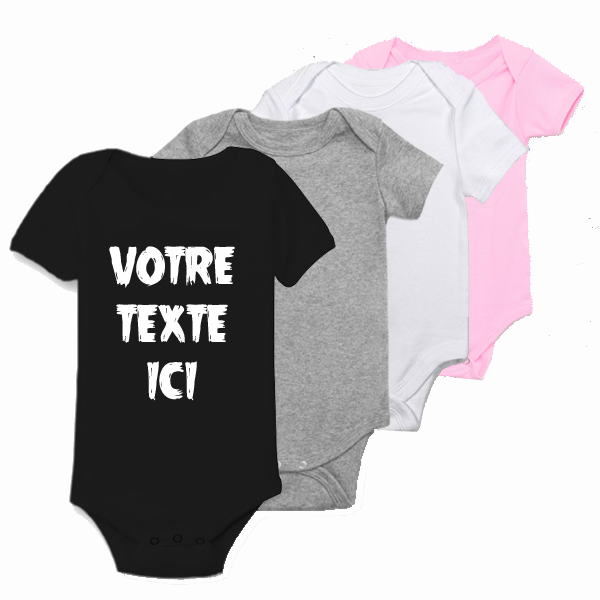 Cache-couche pour bébé - Annonce - Bonne fête des mères - Coeur - Signature