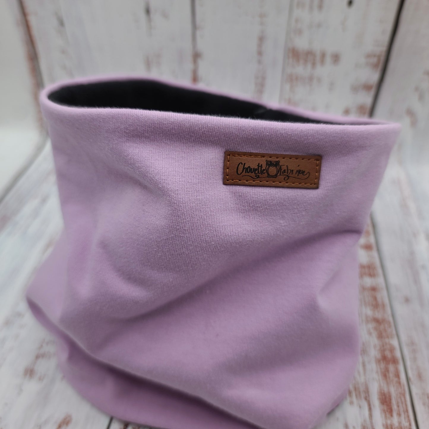 ENFANT - Cache-Cou (POLAR) Hiver – Lilas pâle