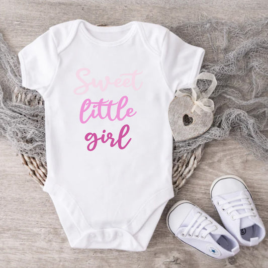 Cache-couche pour bébé - Sweet little girl - V1