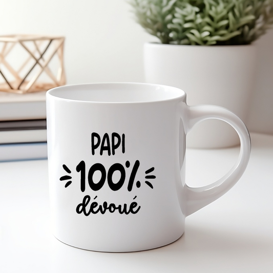 Décalque de vinyle - PAPI - Papi 100% dévoué V2
