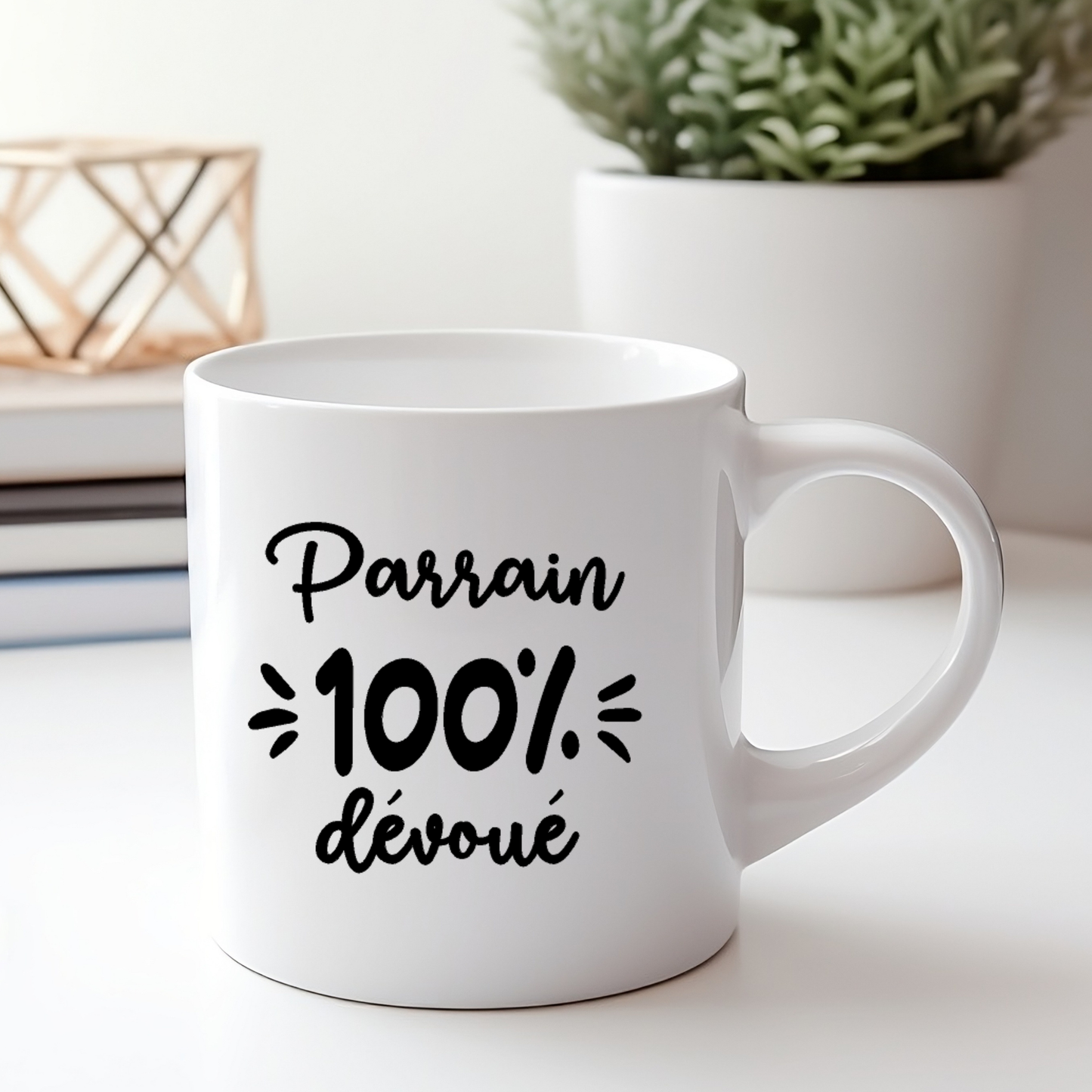 Décalque de vinyle - PARRAIN - Parrain 100% dévoué V1