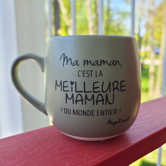 Décalque de vinyle - Ma maman, c'est la meilleure maman au monde !