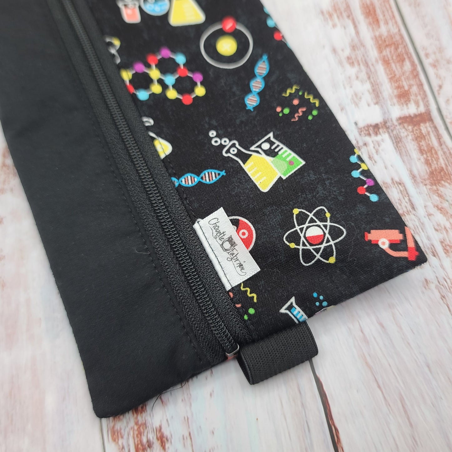Étuis à crayons à élastique marque-page - Signet - Pour agenda, livres, etc. - École / Sciences / Chimie  / Éprouvettes