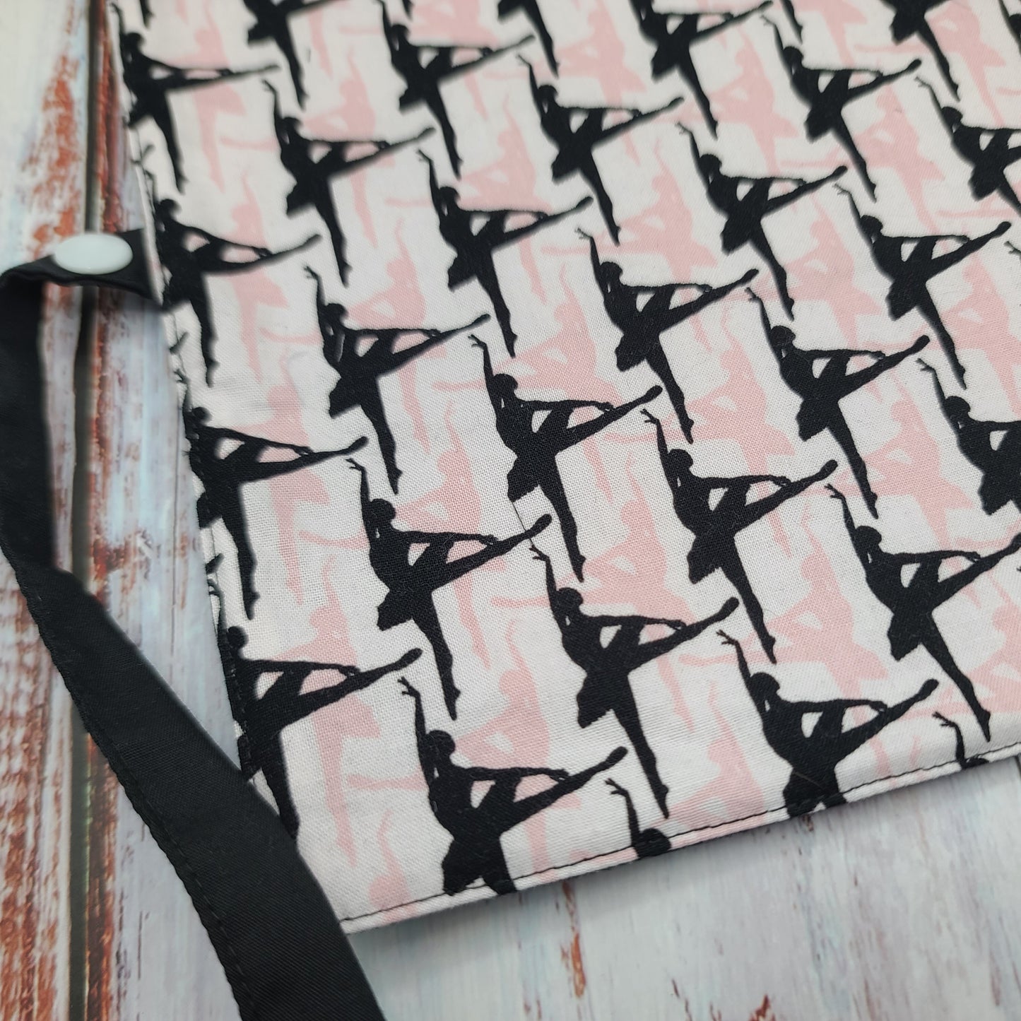 Napperon personnalise (Couleur d'impression au choix) - Ballerines - Pochette noire