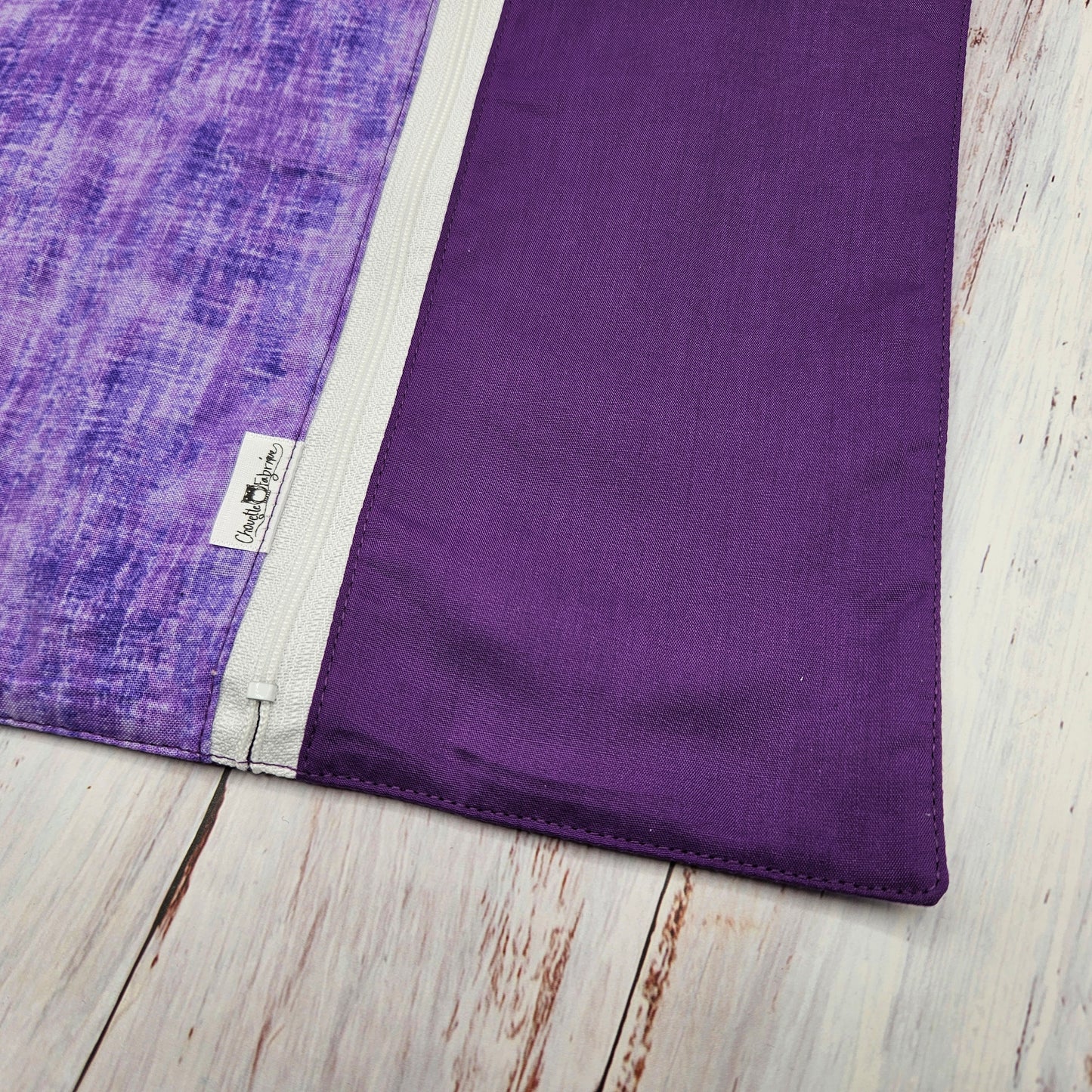 Napperon personnalise (Couleur d'impression au choix) - Motifs abstraits teintes de lilas, mauve & violet - Pochette violette