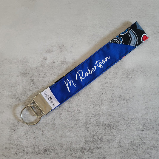 Porte-clé - PERSONNALISÉ - Dragonne - Poignet - Sciences - Bande royale