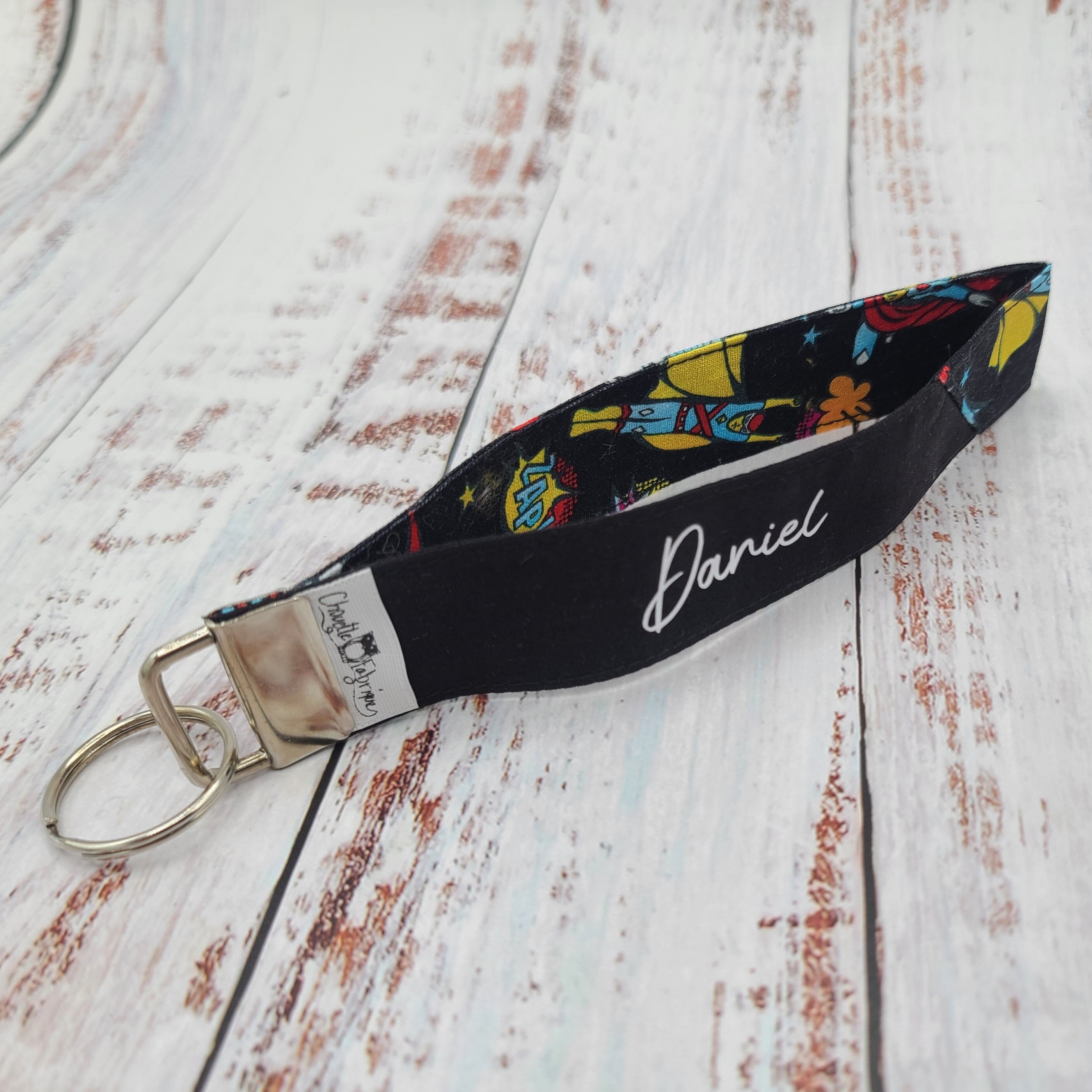 Personnalisé Dragonne Porte-clés, Texte/numéro Brodé Recto-verso, Chaîne De Clés Cordon Personnalisé Porte-clés Pour Femme/homme, Cadeau Personnalisé Pour Amoureux, Famille, Amis